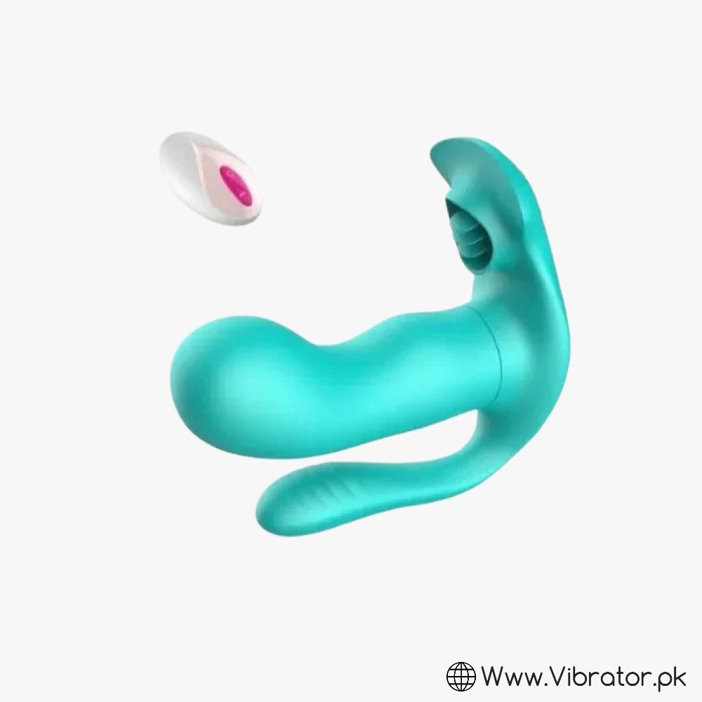 3 In 1 Anal Butt Plug With Sucking Dildo
