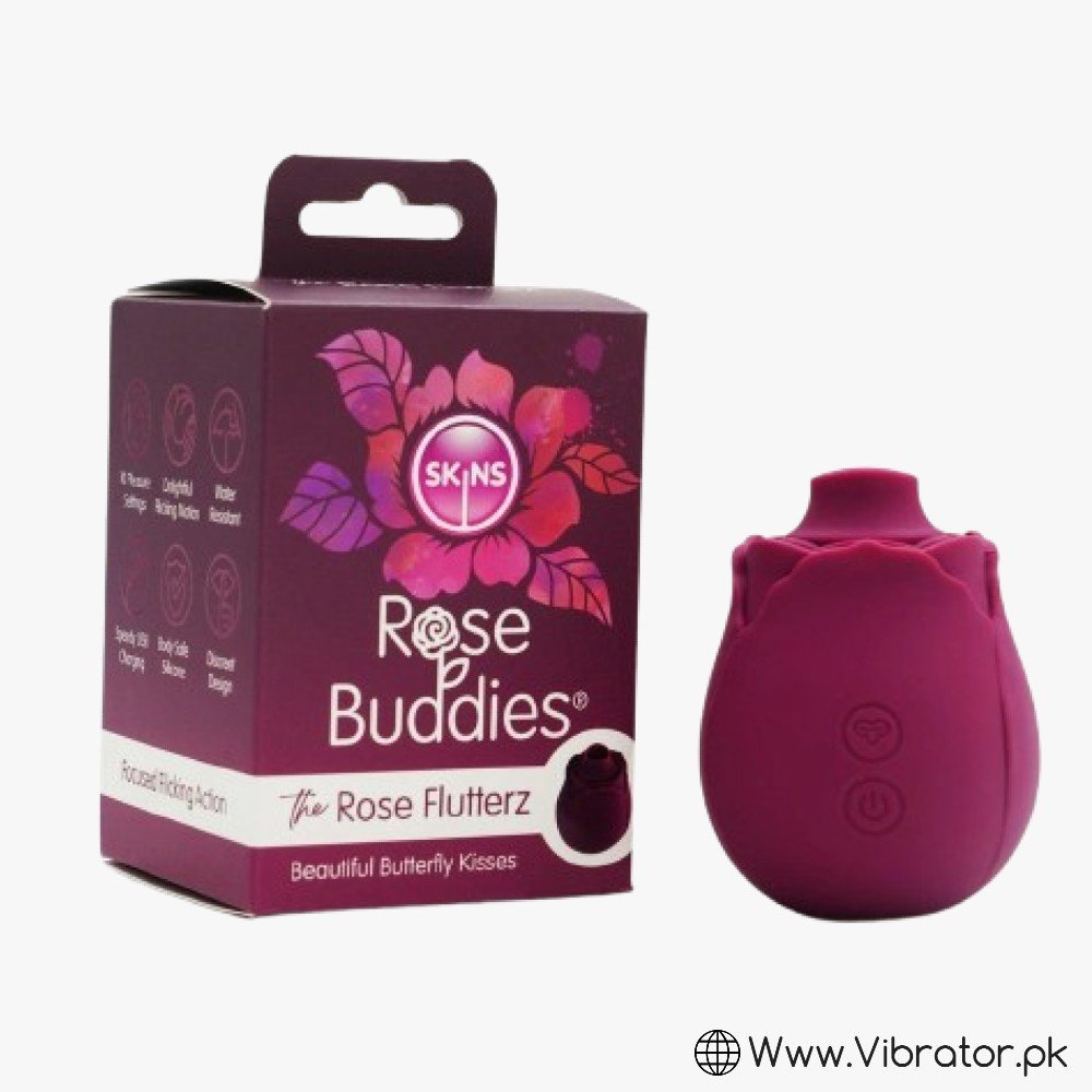 Skins Rose Buddies The Rose Flutterz Clitoral Vibrator