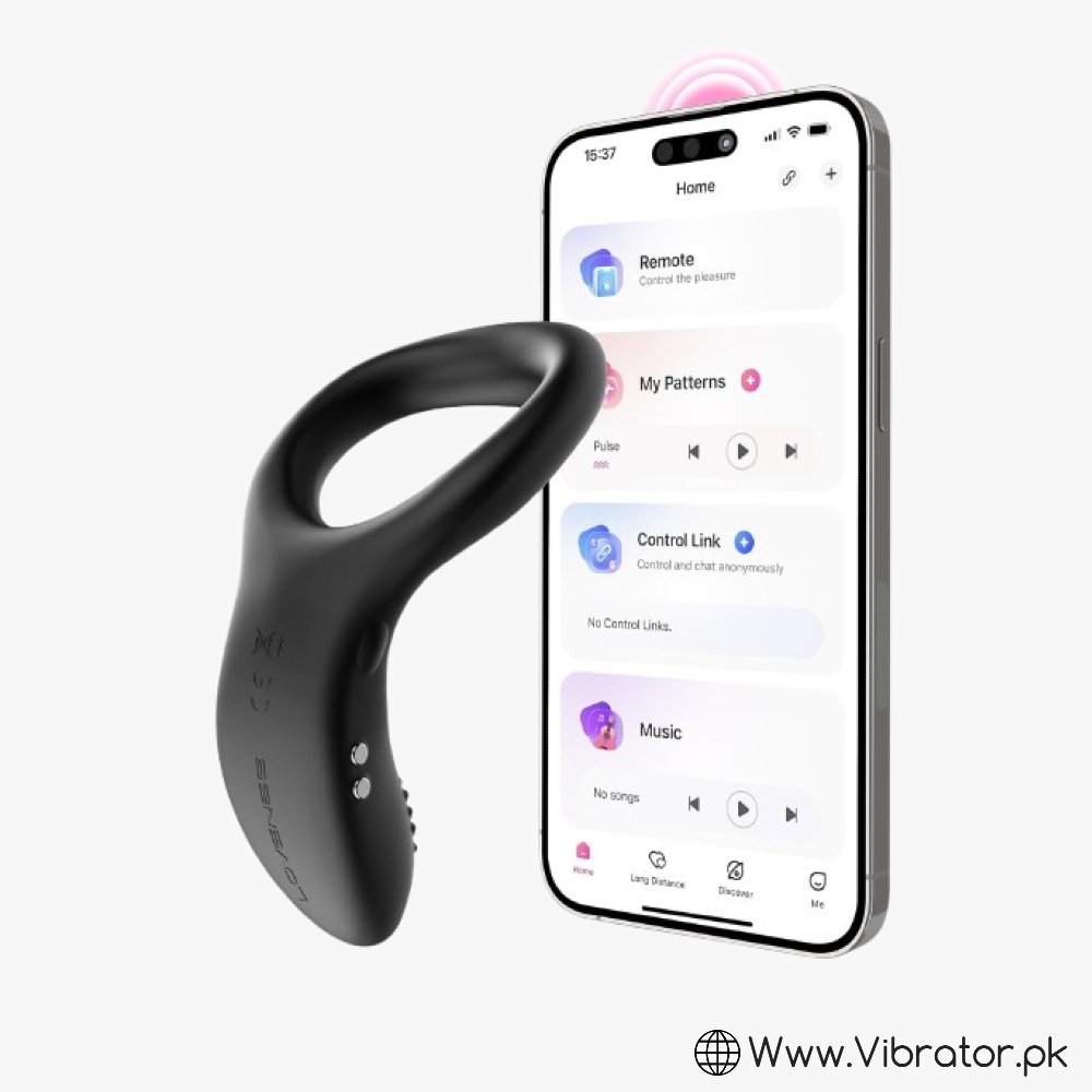 Lovense Diamo App Controlled Rechargeable Cock Ring