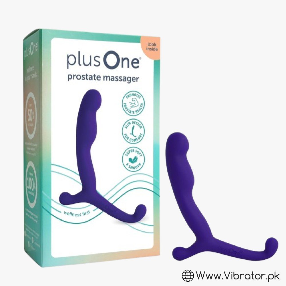 Plusone 4” Prostate Massager Personal Toy Male Anal Stimulator