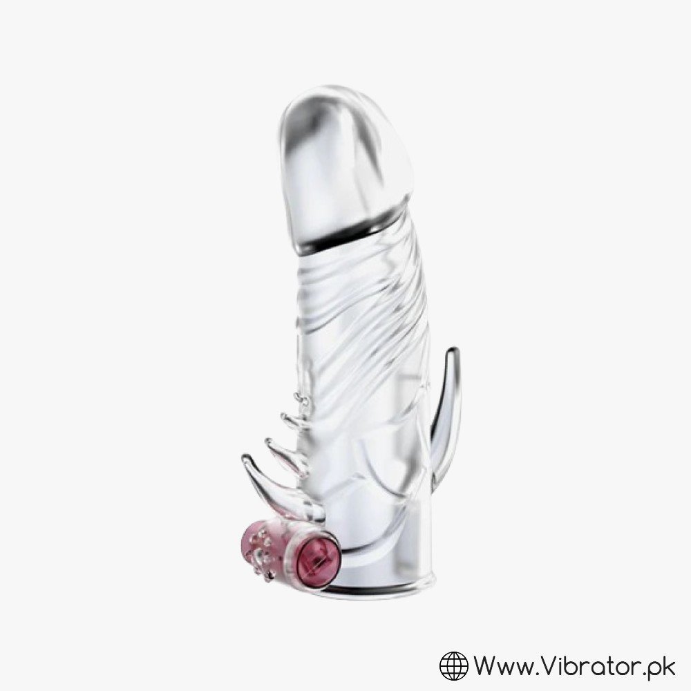 Powerful Vibrating Crystal Penis Sleeve