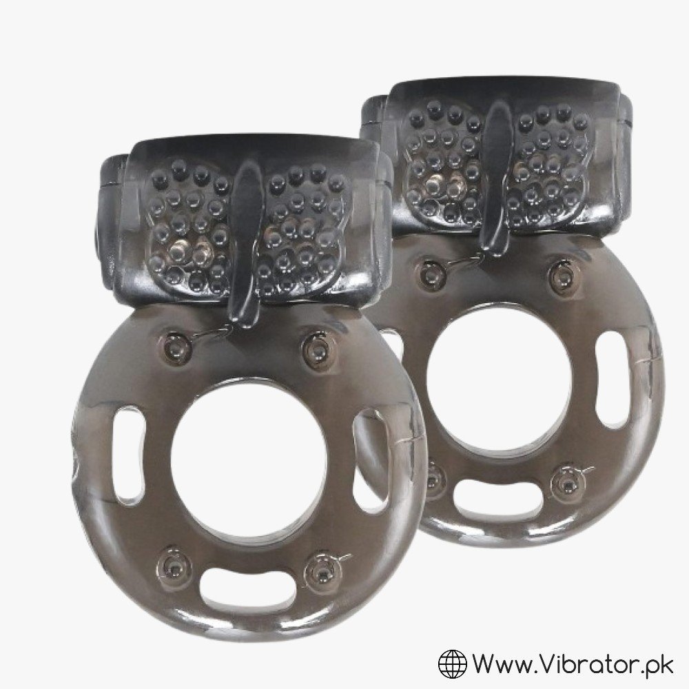 2 Pcs Cock Rings Vibrating Penis Ring Vibrator