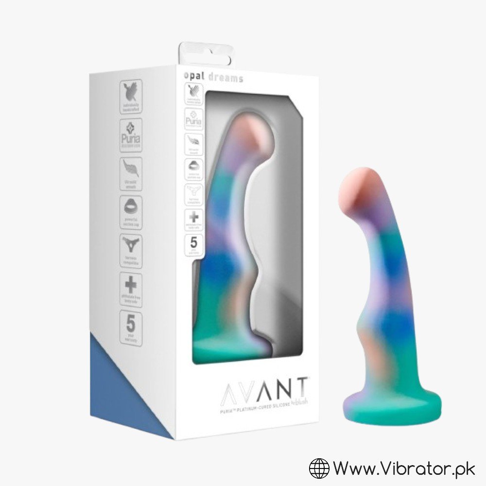 Aqua Blush Avant Opal Dreams 6 Curved Dildo