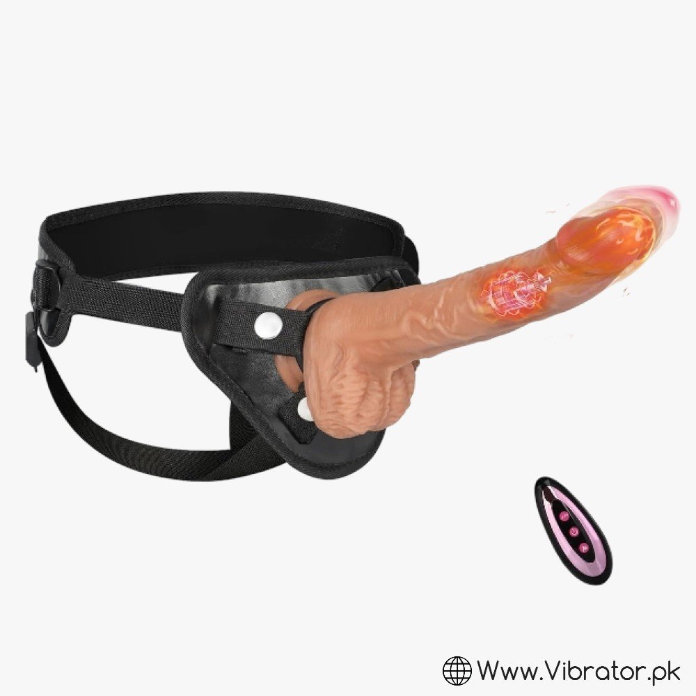 Harness Strap On Vibrating Realistic Dildo In Pakistan