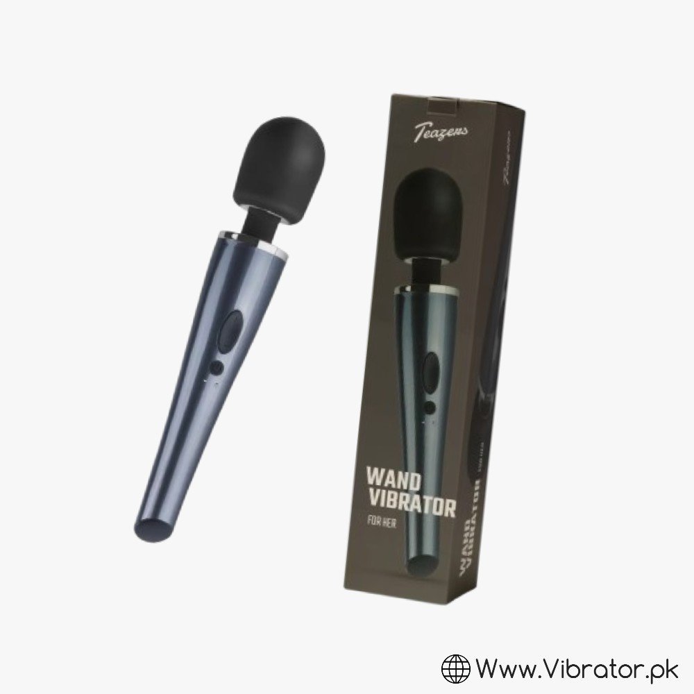 Black Lightning Wand Vibrator