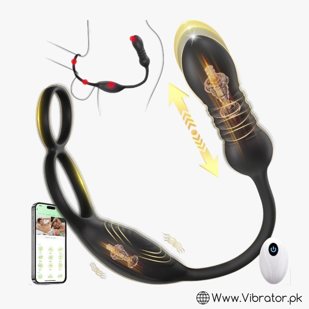 Thrusting Prostate Massager Anal Sex Toy In Pakistan