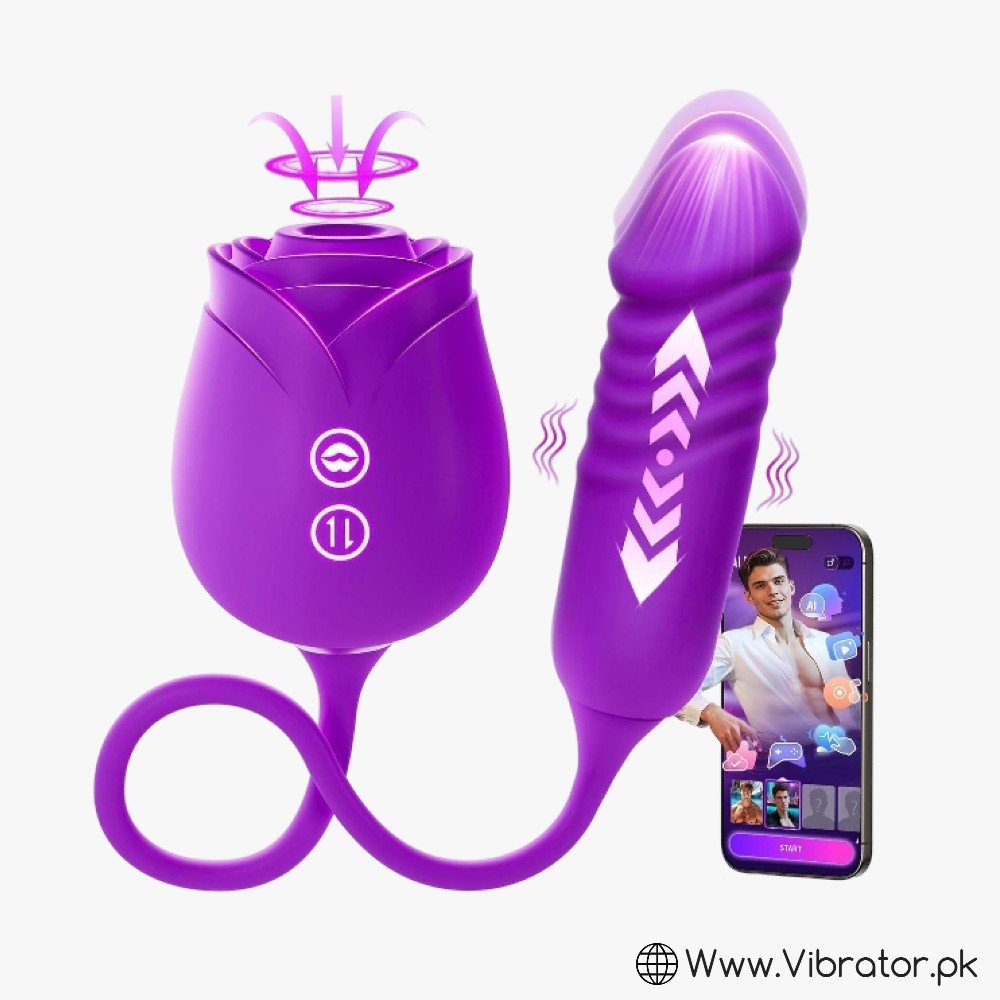 MOOLIGIRL Rose Vibrator In Pakistan