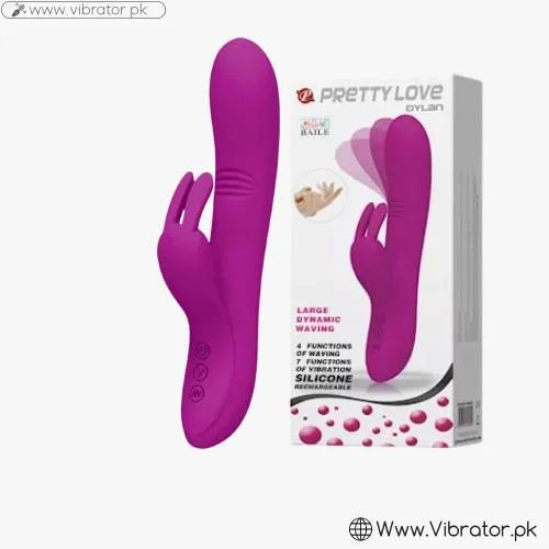 Pretty Love Realistic Double Ergot Usb Vibrator 11 Functions