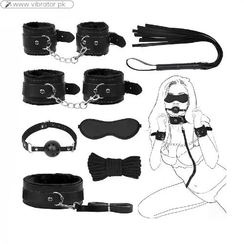7Pcs Bdsm Restraints Set In Pakistan