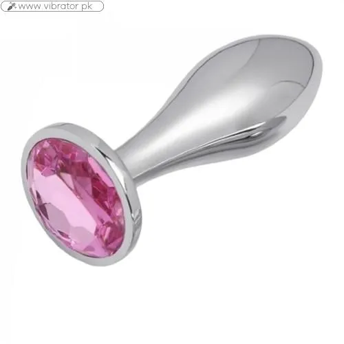 Jewel Small Butt Plug Stainless Sex Anal Toy In Pakistan
