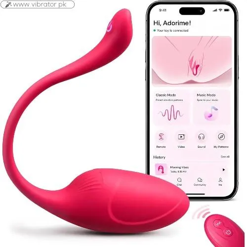 Order App & Bluetooth Remote Control Vibrator