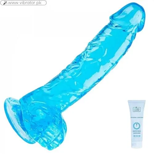 7 Inch Realistic Dildo Soft Blue Dildos Sex Toy Price 