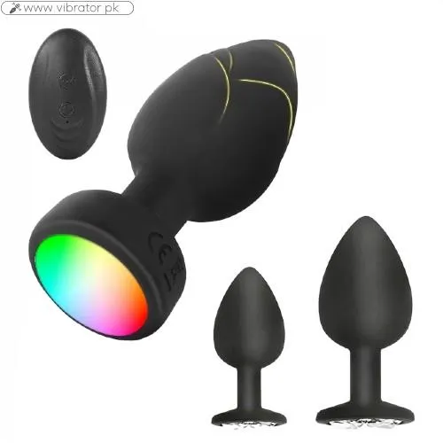 Anal Plug Vibrator With 3Pcs Butt Plug In Pakistan