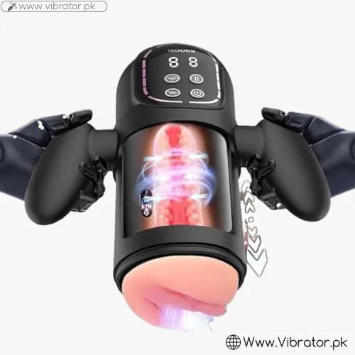 Automatic Masturbator Sucking Male Pushing Vibrating