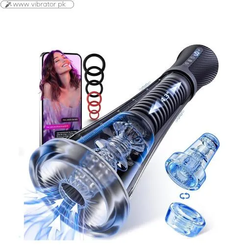 Male Masturbator Penis Pump Transparent Visual Male Sex