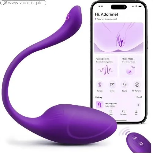 Order App & Bluetooth Remote Control Vibrator
