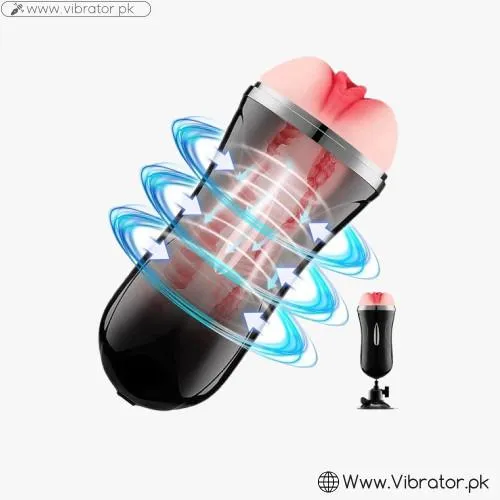 Vagna Vibrating 2-1 Dual Channel Masturator